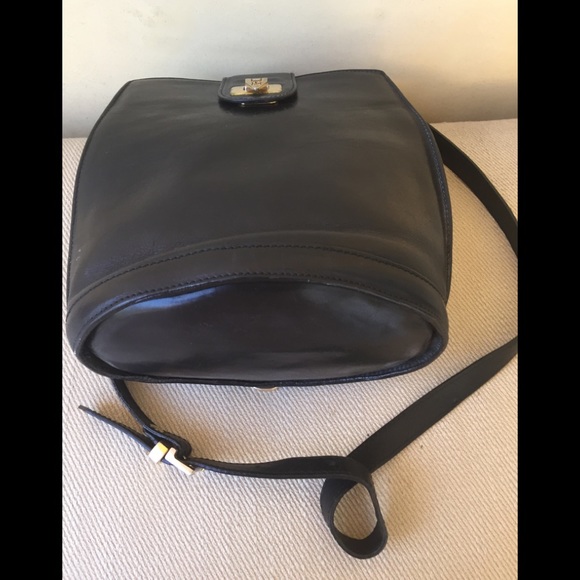 AZ ITALIAN hard leather purse bag backpack style - Picture 4 of 8